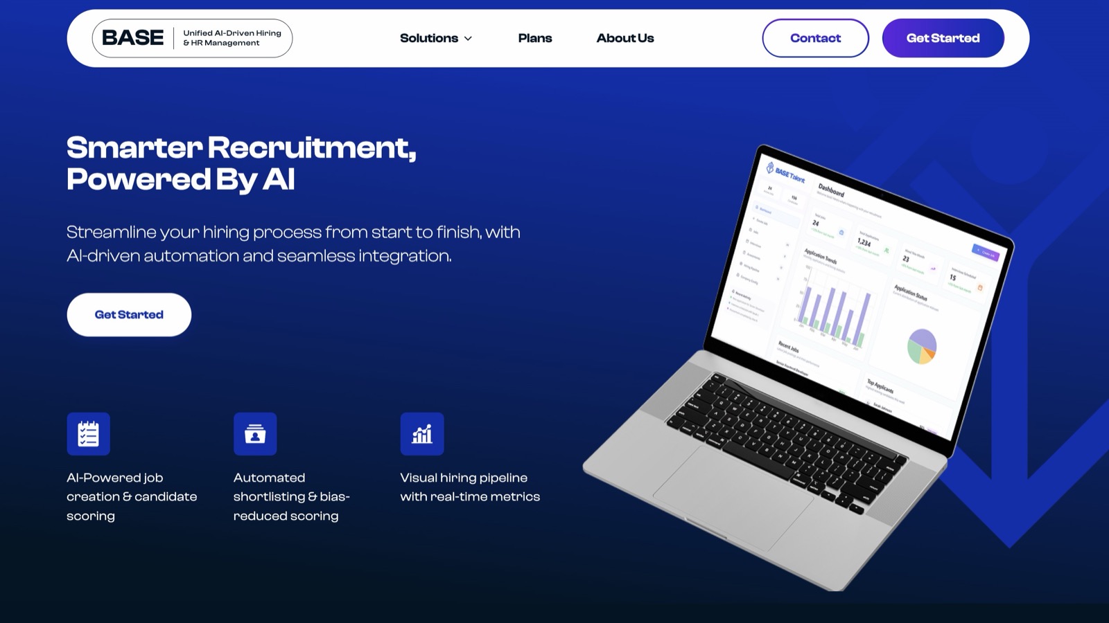 Base Talent - AI Recruitment - AI-Driven Hiring SaaS Platform. Built by Haider Bukhari.